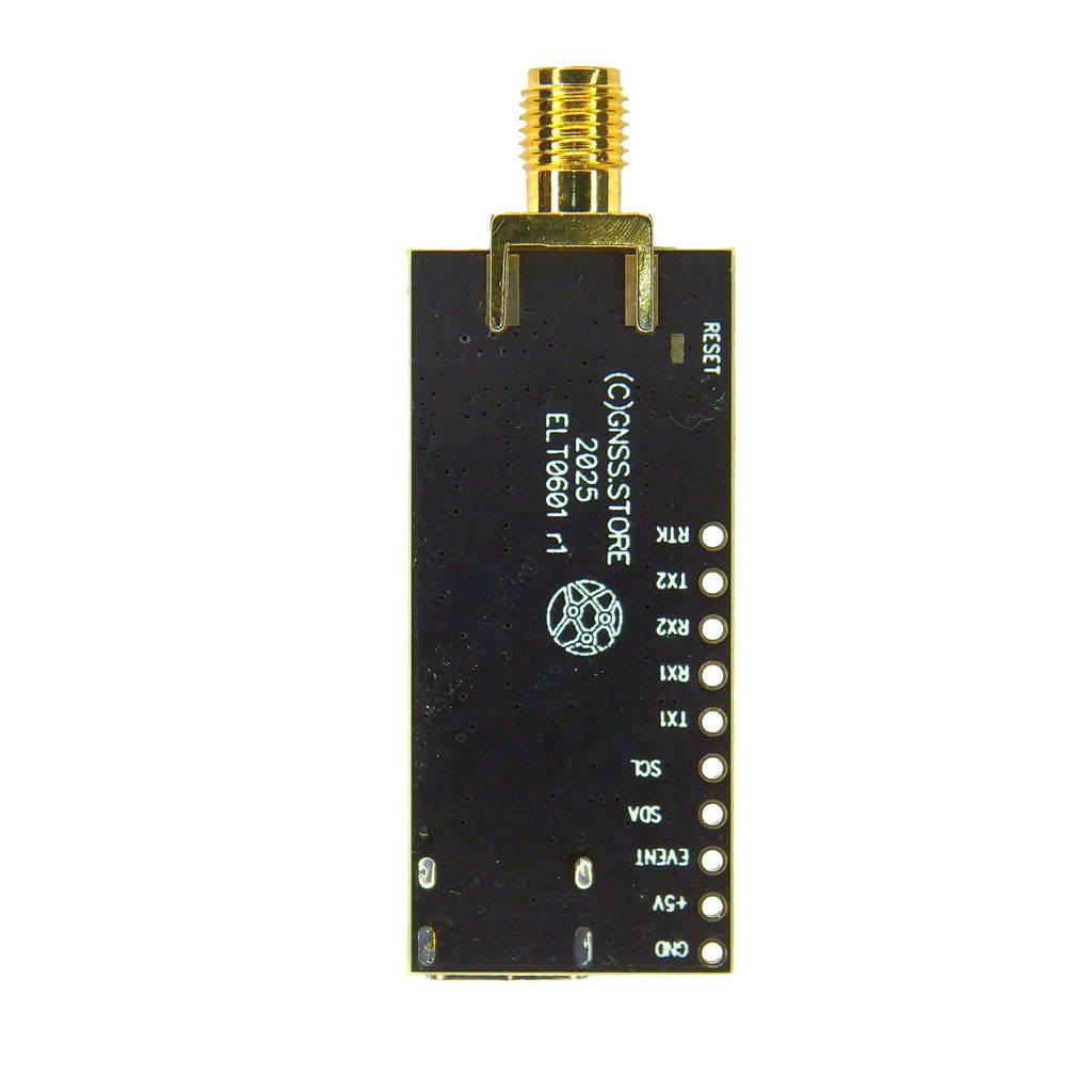 Budget M10 RTK InCase PIN GNSS receiver board with USB C and SMA
